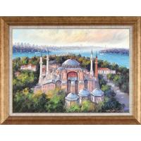 Ayasofya Manzarası Yağlı Boya Tablo 1