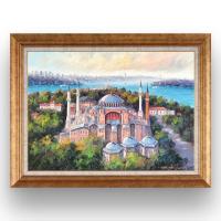 Ayasofya Manzarası Yağlı Boya Tablo 1